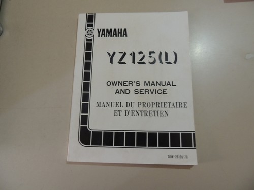 1984 yamaha 125 - 1984, yz