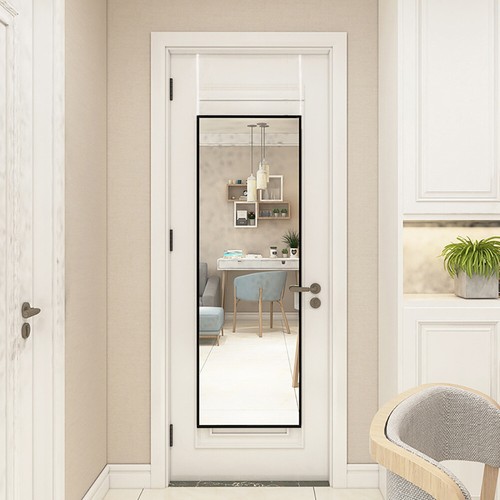 Hang door full length - on,