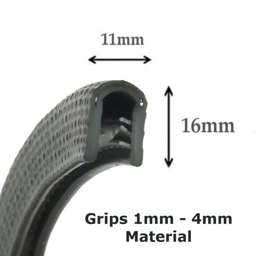 Large black rubber - large,