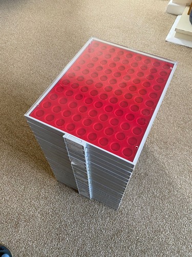 Linder stackable coin trays - stackable,