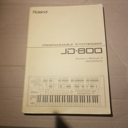 Roland 800 manual - ii,