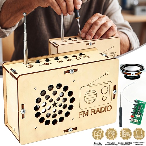 Diy radio model wooden - diy,