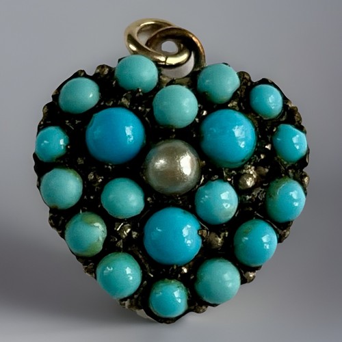 Antique victorian turquoise - antique,