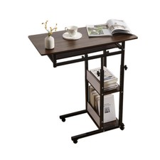 Computer Laptop Trolley Table Hospital Height Adjustable Bedside Trolley Table