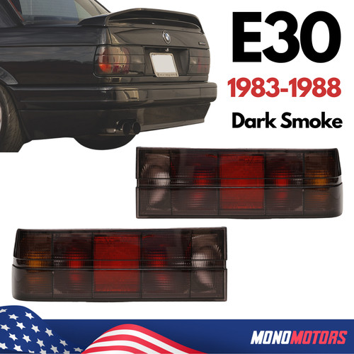For bmw e30 smoked tail - for,