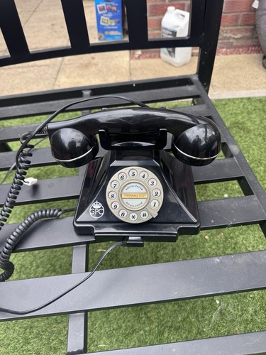 Black gpo telephone - black,