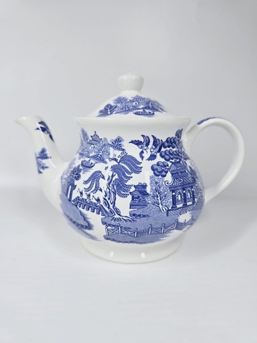 Vintage sadler blue willow - blue,