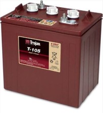 6V 225Ah Multi Purpose, Flooded Deep-Cycle Battery, Trojan T105