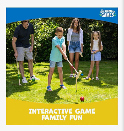 Grasshopper games croquet set - croquet,