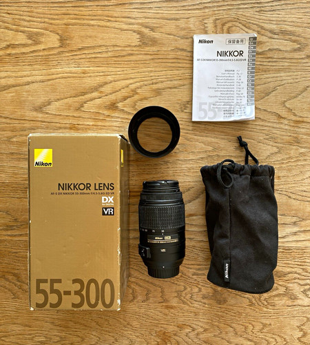 Nikon nikkor 55 300mm - af-s, dx