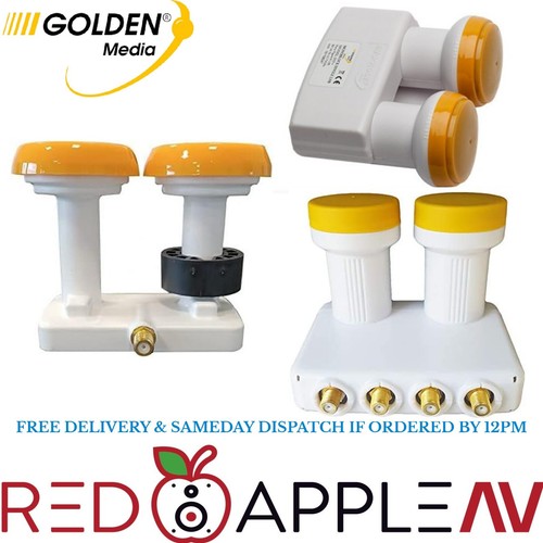 Golden media monoblock lnb - media, 6°