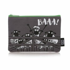 AARDMAN SHAUN THE SHEEP WASH BAG PENCIL CASE TOILETRIES BAG TRAVEL POUCH