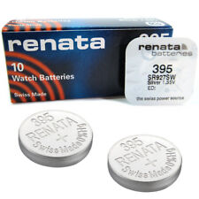 2 x Renata 395 SR927SW D395 GP395 SR57 Watch Batteries