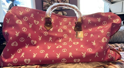 Playboy pink monogram bunny - playboy,