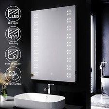Bathroom Mirror with Shaver