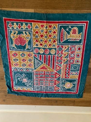 Zimbabwe batik wall hanging - batik,