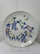 Stunning Hand Painted Royal