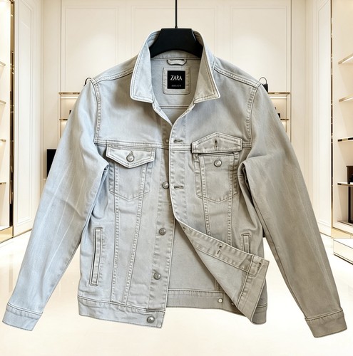 Zara men beige - beige, denim