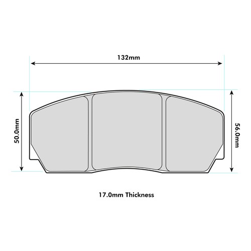 Ferodo ds2500 front brake pads - ferodo,