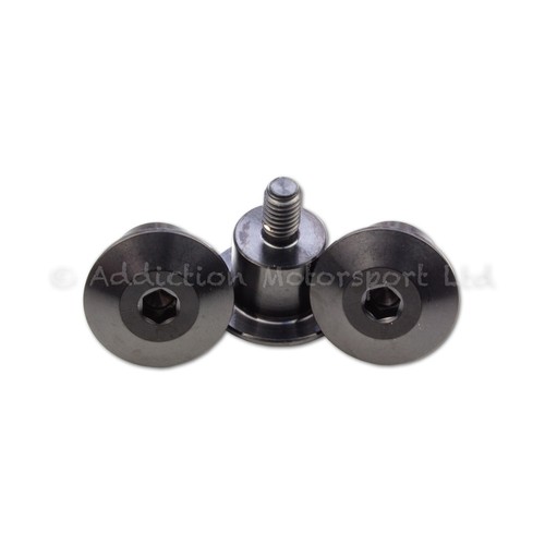 Titanium black windscreen - black,