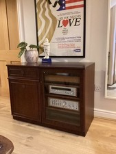 Vintage Hi-Fi Record Cabinet