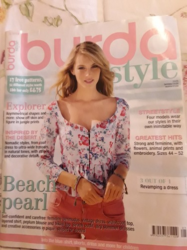 Burda style magazine may - style, 2014