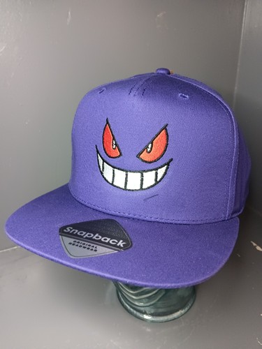 Pokemon gengar face snapback - pokemon,