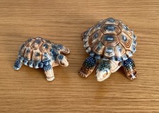 Tortoise Trinket Box with Baby