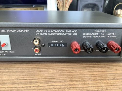 Quad 306 power amplifier - amplifier,