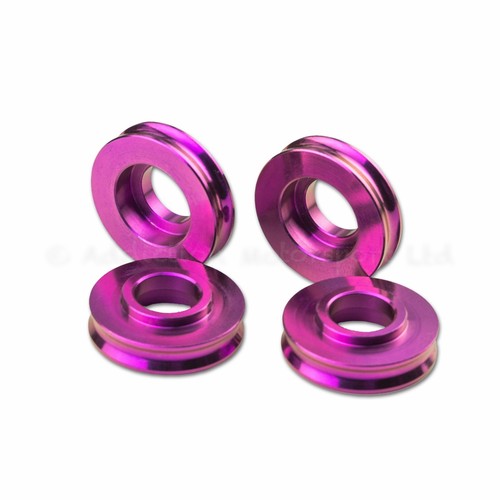 5mm purple titanium spacers - purple,