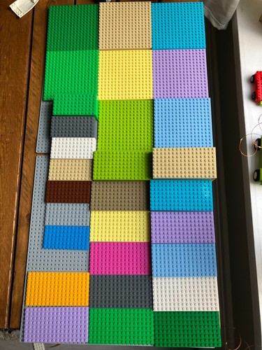 Lego base plates sizes - lego,
