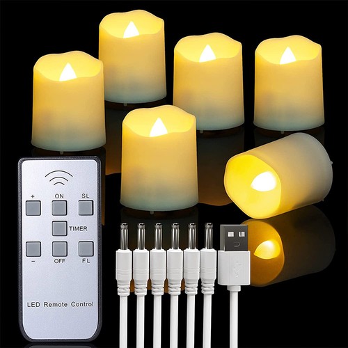 6pcs led flickering tea - flickering, lights