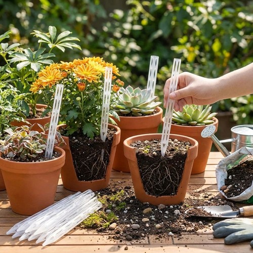 10pcs transparent plant - 10pcs,