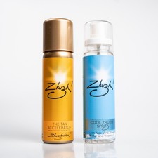 Zhuzh! Travel Pack – Tan Accelerator & Cooling Spritz Duo (Cabin Friendly 100ml)