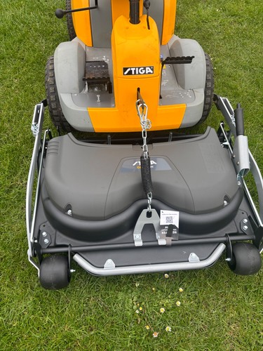 Stiga ride mower - on,