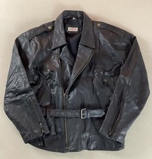 Vintage Leather Biker Jacket