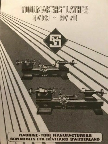 Schaublin sv65 sv70 - sv65, &