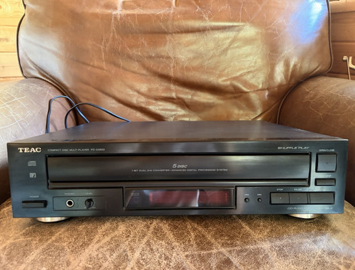 Teac d2620 disc cd - teac, 5-disc