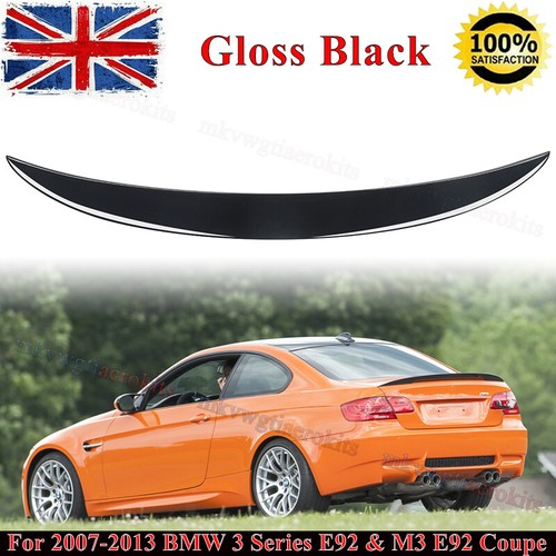 Gloss black style rear boot - gloss,