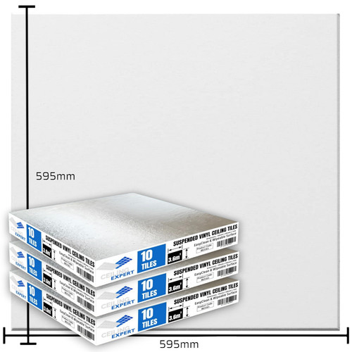 8m2 suspended ceiling tiles - suspended,