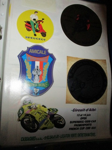 Motorcycle stickers - 6,