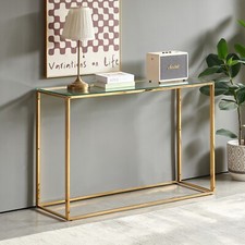 Monza Glass Console Hall Table