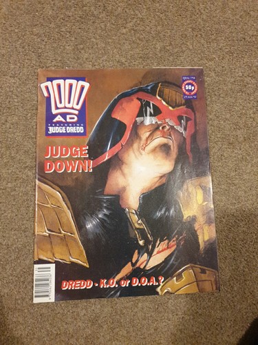 2000ad prog 798 judge dredd - 2000ad,