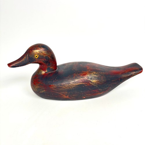 Wooden duck global village - duck,