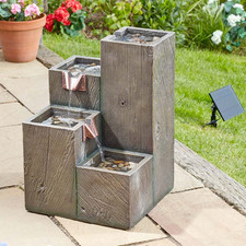 Large Solar Water Fountain
