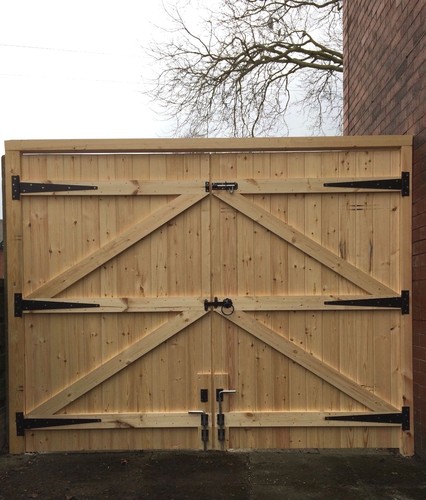 Wooden driveway gates 6ft - gates, high