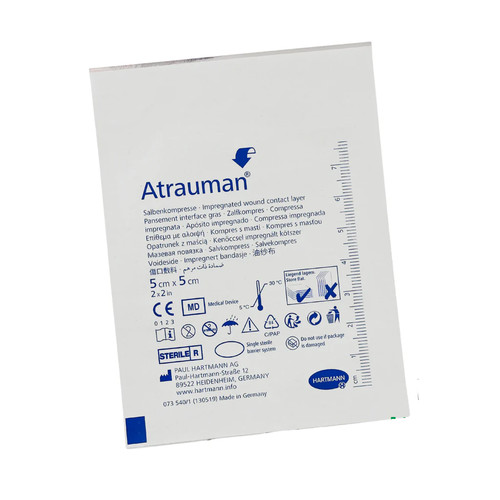Atrauman impregnated wound