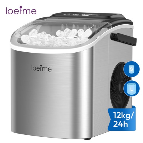 Loefme ice maker machine - 1.2l,