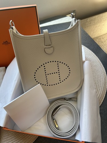 Hermes evelyne mini cream - hermes,