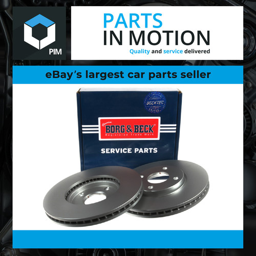 Brake discs pair vented - 2x,